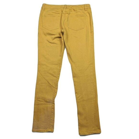 The Limited 678 Straight Leg Jean Mustard Yellow 4 - Picture 4 of 7